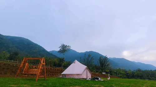 CQ9电子 CQ9传奇电子不出西安半小时可达的周末农场休闲南山下的露营+瑜伽+采摘+观山品茶(图7)